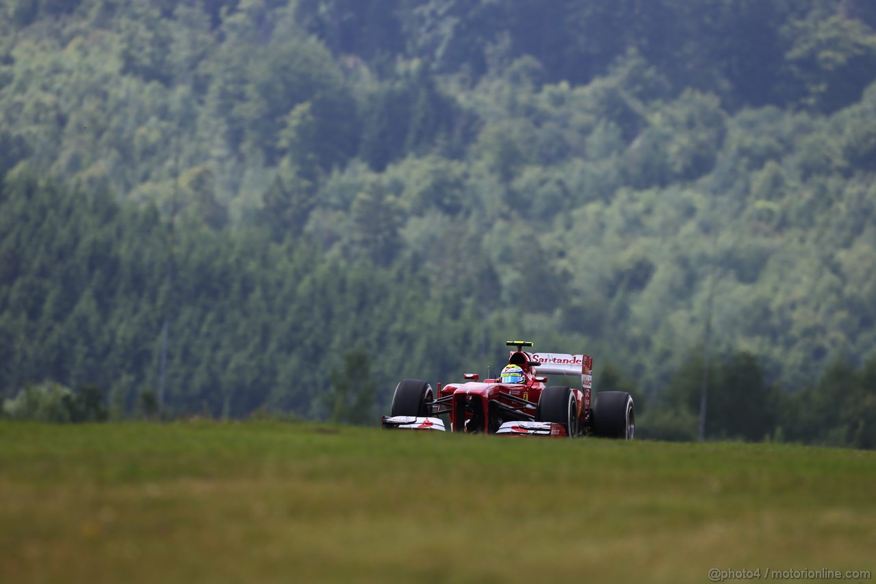 GP GERMANIA, 06.07.2013- Prove Libere 3, Felipe Massa (BRA) Ferrari F138 