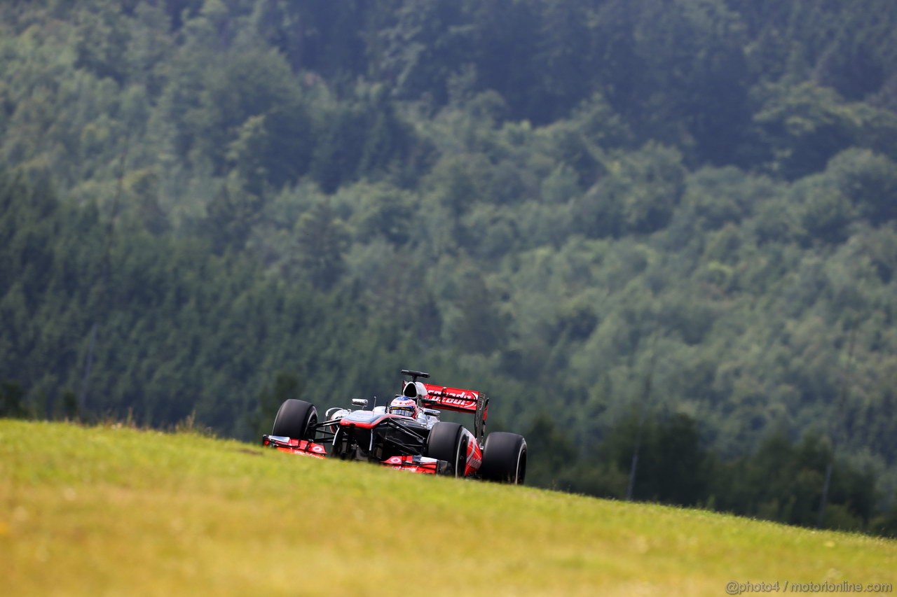 GP GERMANIA, 06.07.2013- Prove Libere 3, Jenson Button (GBR) McLaren Mercedes MP4-28 