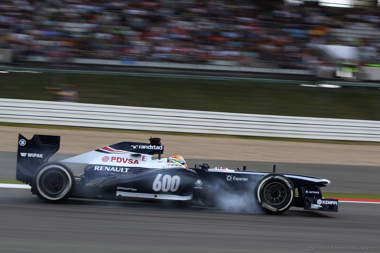 GP GERMANIA, 06.07.2013- Prove Libere 3, Pastor Maldonado (VEN) Williams F1 Team FW35 