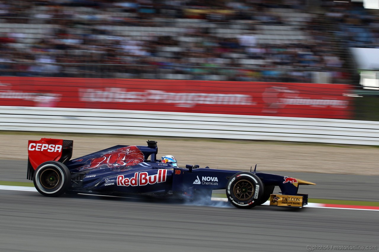 GP GERMANIA, 06.07.2013- Prove Libere 3, Jean-Eric Vergne (FRA) Scuderia Toro Rosso STR8 