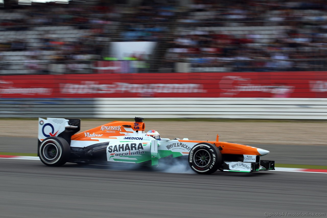 GP GERMANIA, 06.07.2013- Prove Libere 3, Paul di Resta (GBR) Sahara Force India F1 Team VJM06 