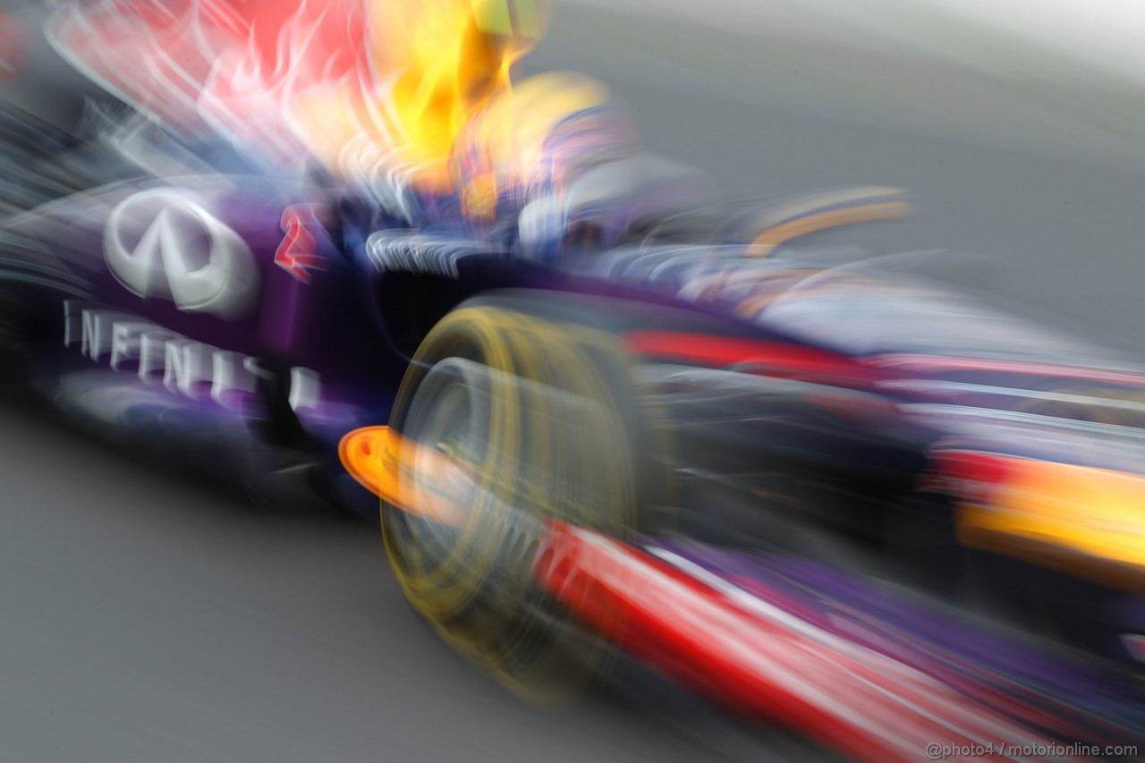 GP GERMANIA, 06.07.2013- Prove Libere 3, Mark Webber (AUS) Red Bull Racing RB9 