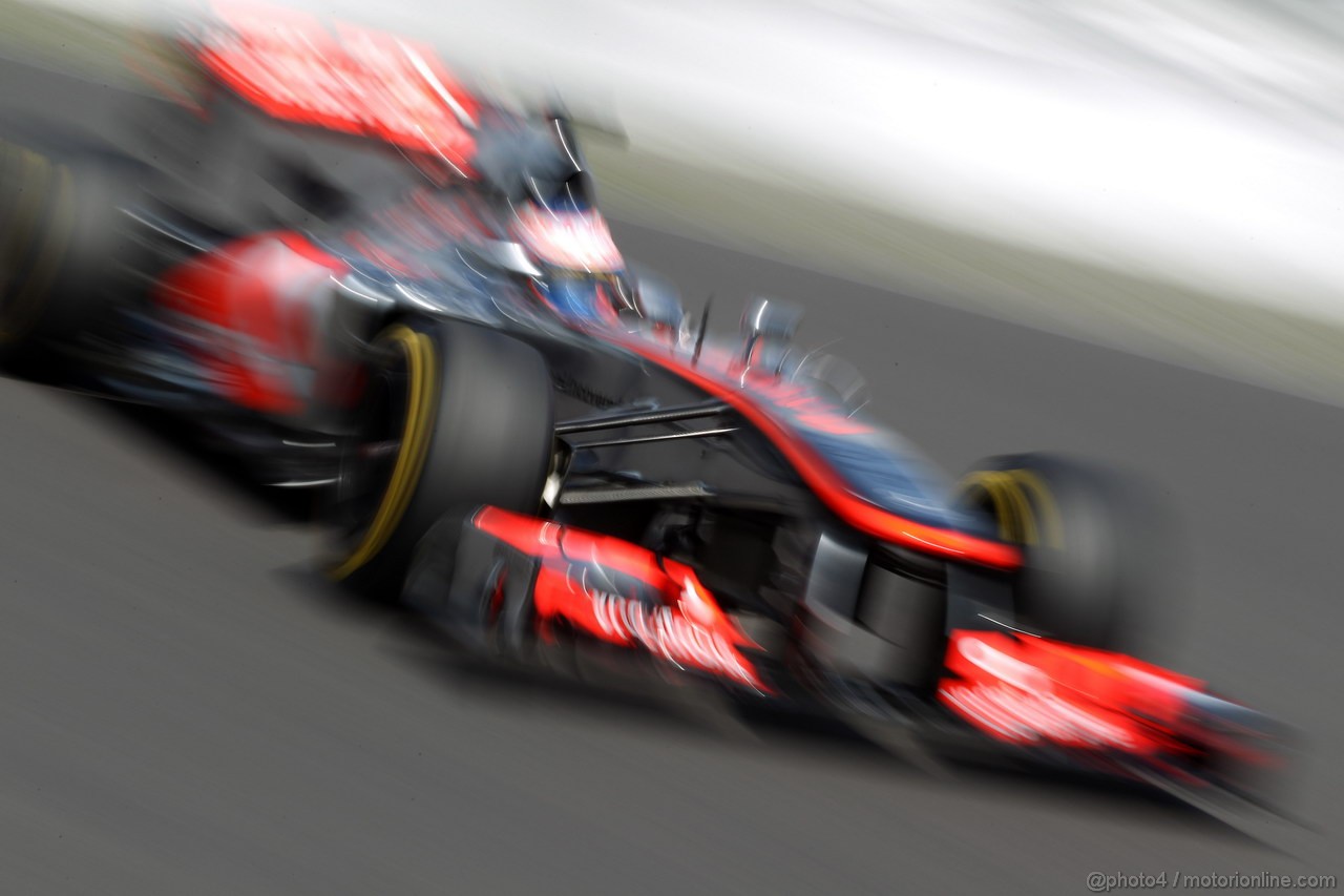 GP GERMANIA, 06.07.2013- Prove Libere 3, Jenson Button (GBR) McLaren Mercedes MP4-28 