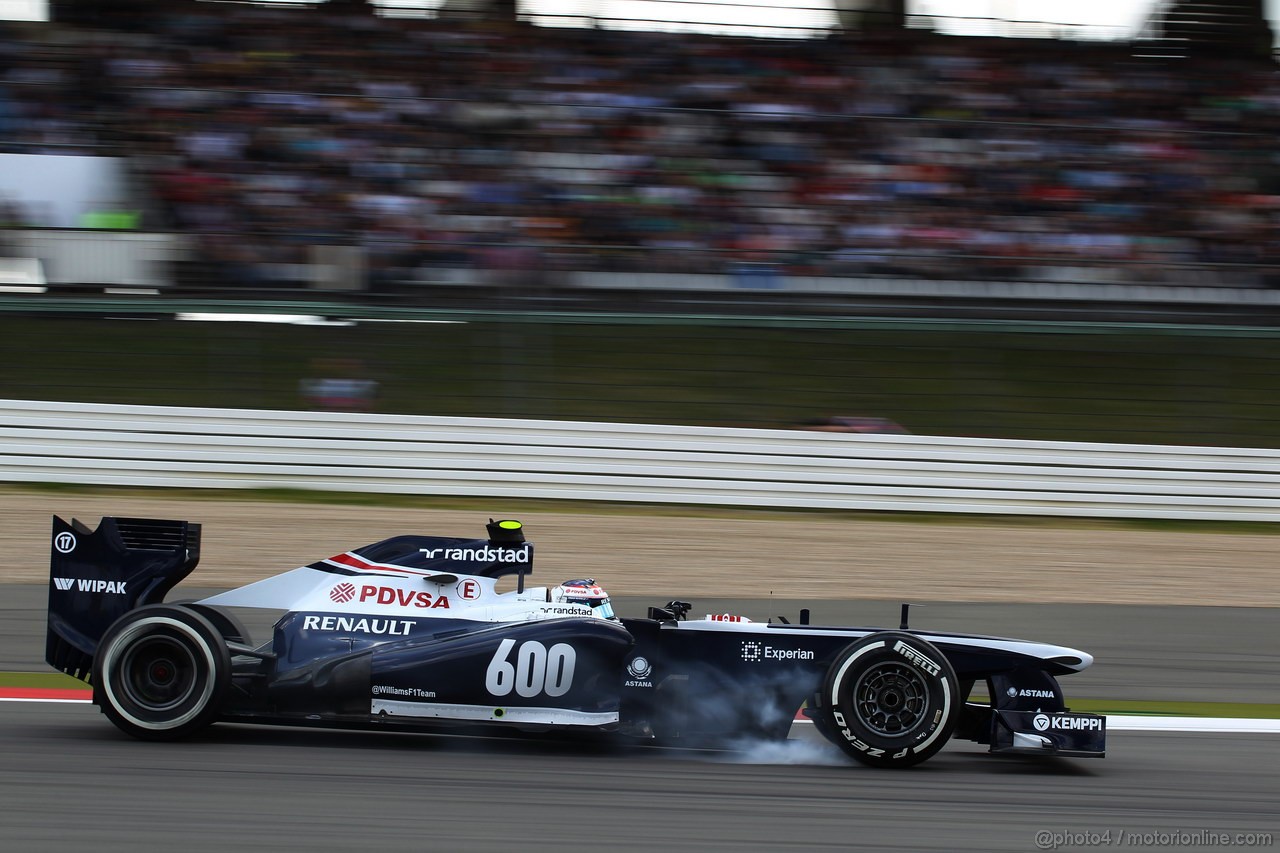 GP GERMANIA, 06.07.2013- Prove Libere 3, Valtteri Bottas (FIN), Williams F1 Team FW35 