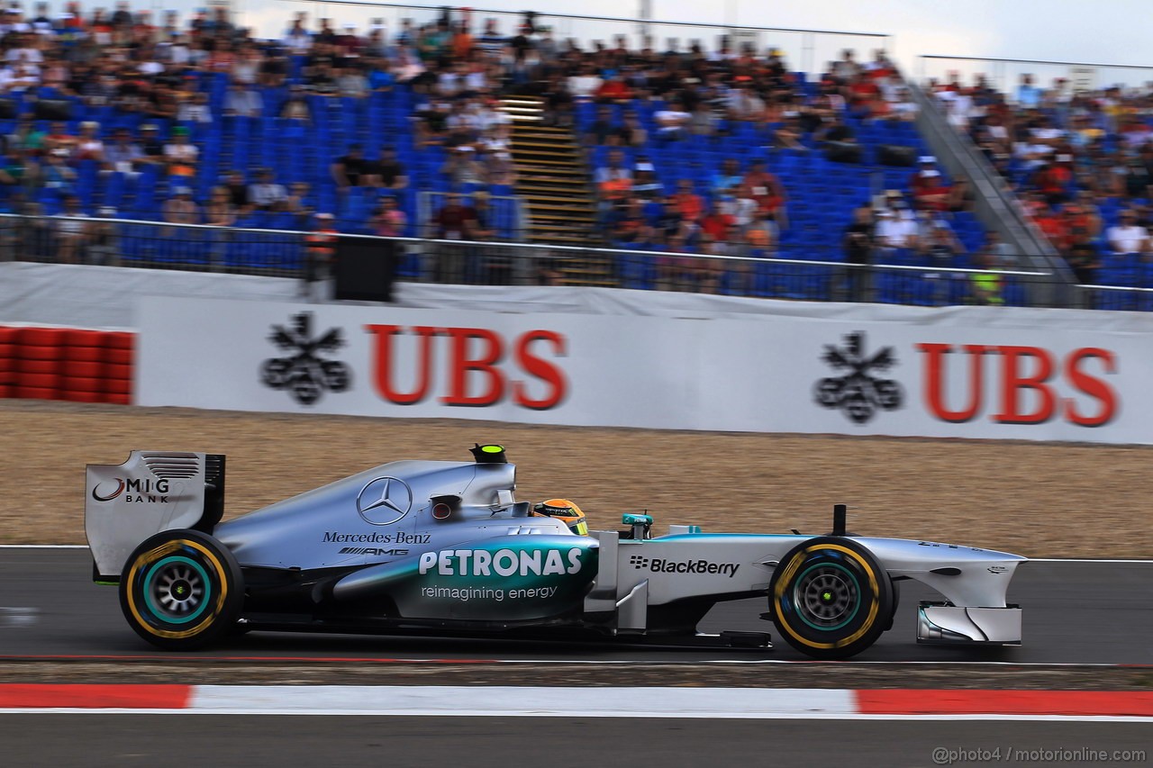 GP GERMANIA, 06.07.2013- Prove Libere 3, Lewis Hamilton (GBR) Mercedes AMG F1 W04 