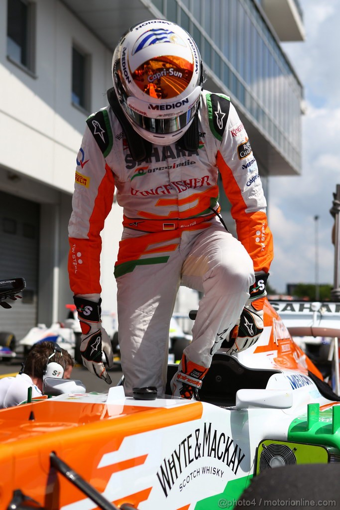 GP GERMANIA, 06.07.2013- Prove Libere 3, Adrian Sutil (GER), Sahara Force India F1 Team VJM06 