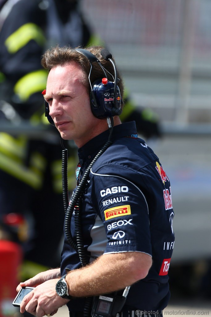 GP GERMANIA, 06.07.2013- Prove Libere 3, Christian Horner (GBR), Red Bull Racing, Sporting Director 