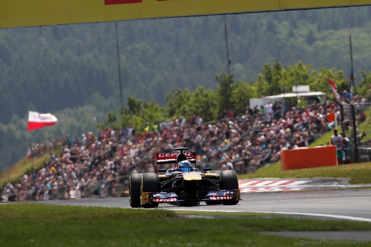 GP GERMANIA, 06.07.2013- Qualifiche, Jean-Eric Vergne (FRA) Scuderia Toro Rosso STR8 