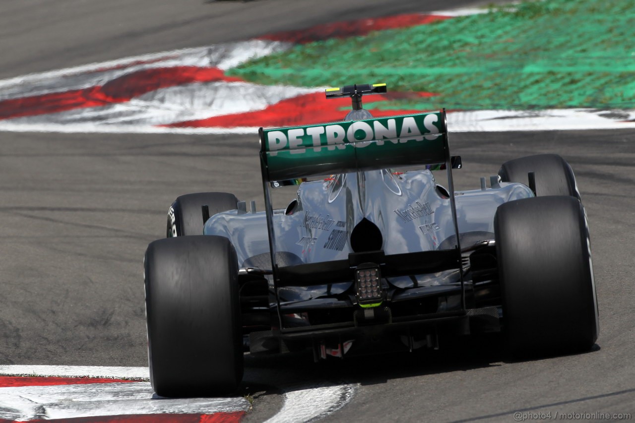 GP GERMANIA, 06.07.2013- Qualifiche, Lewis Hamilton (GBR) Mercedes AMG F1 W04 