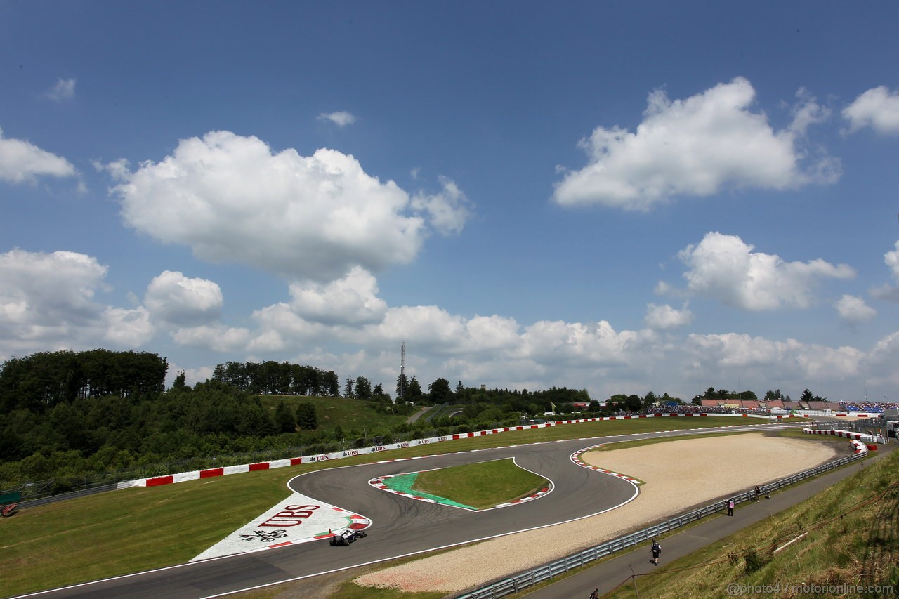 GP GERMANIA, 06.07.2013- Qualifiche, Pastor Maldonado (VEN) Williams F1 Team FW35 