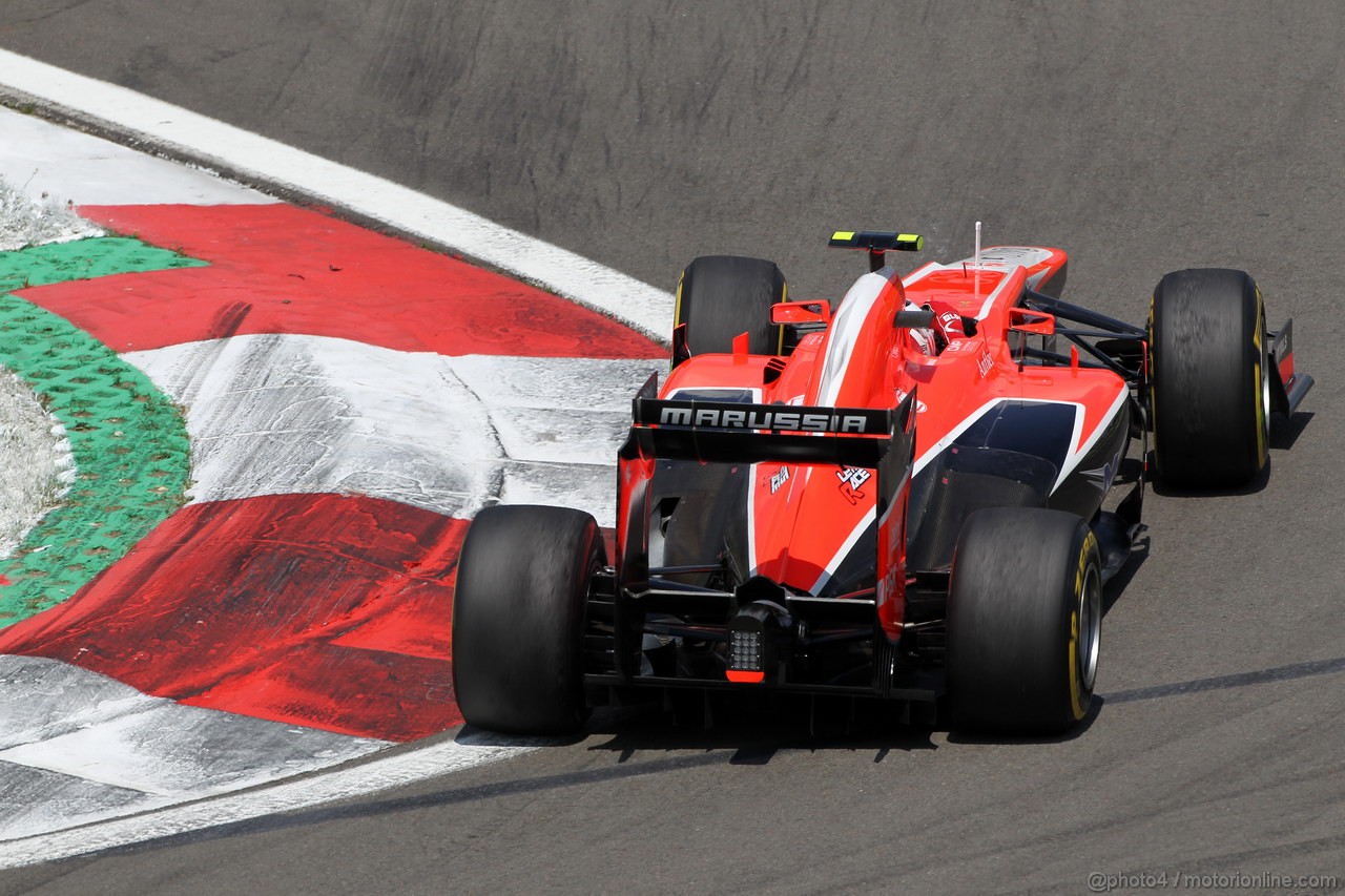 GP GERMANIA, 06.07.2013- Qualifiche, Max Chilton (GBR), Marussia F1 Team MR02 