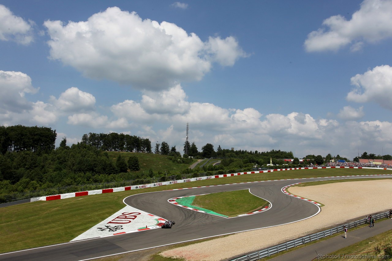 GP GERMANIA, 06.07.2013- Qualifiche, Nico Hulkenberg (GER) Sauber F1 Team C32 