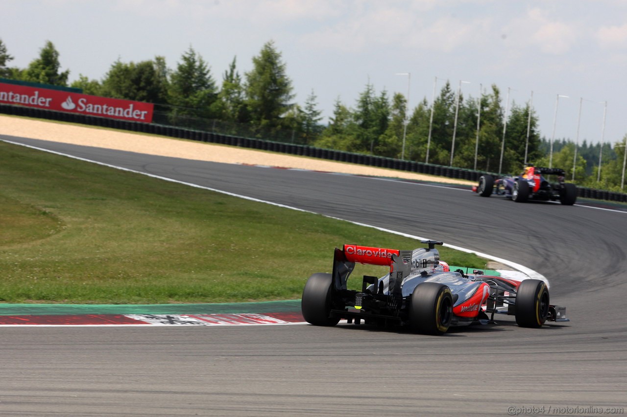 GP GERMANIA, 06.07.2013- Qualifiche, Jenson Button (GBR) McLaren Mercedes MP4-28 