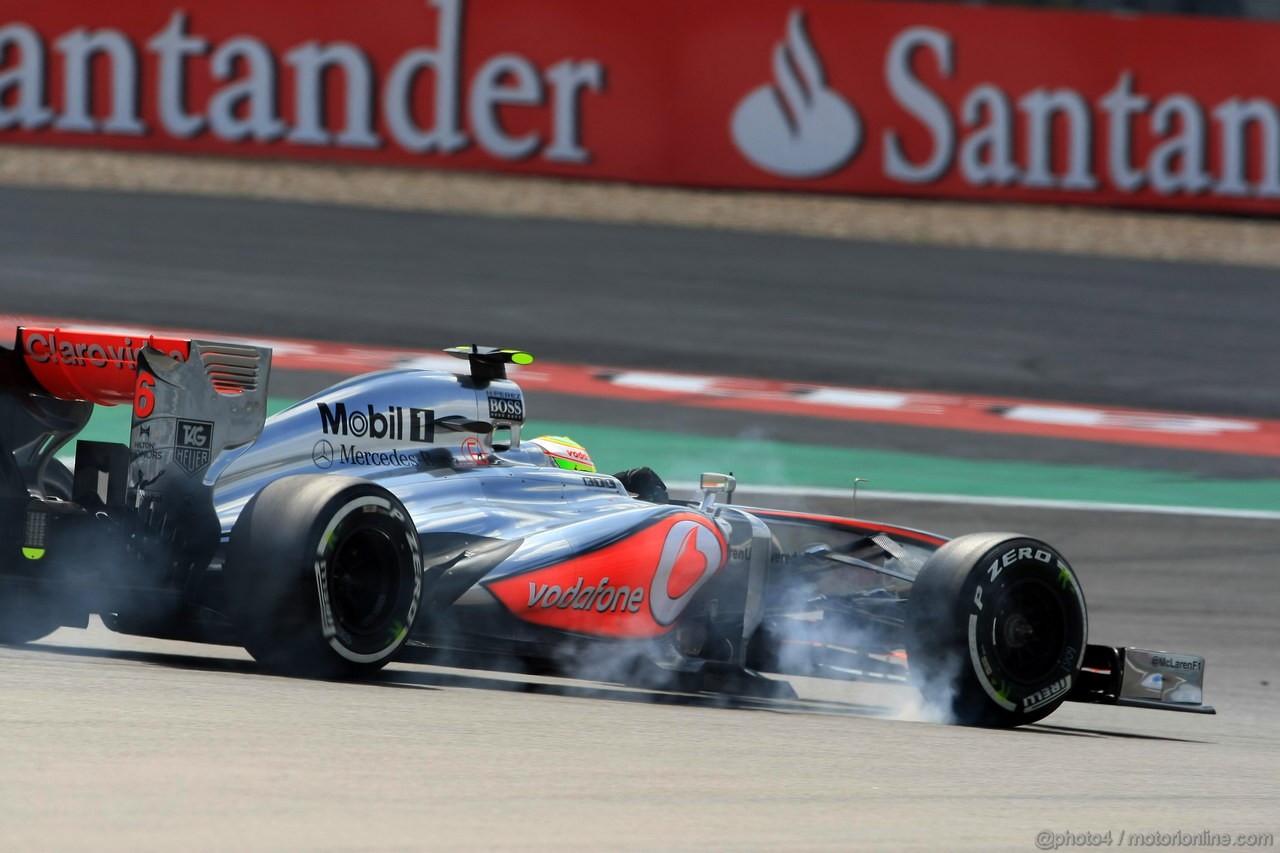 GP GERMANIA, 06.07.2013- Qualifiche, Sergio Perez (MEX) McLaren MP4-28 