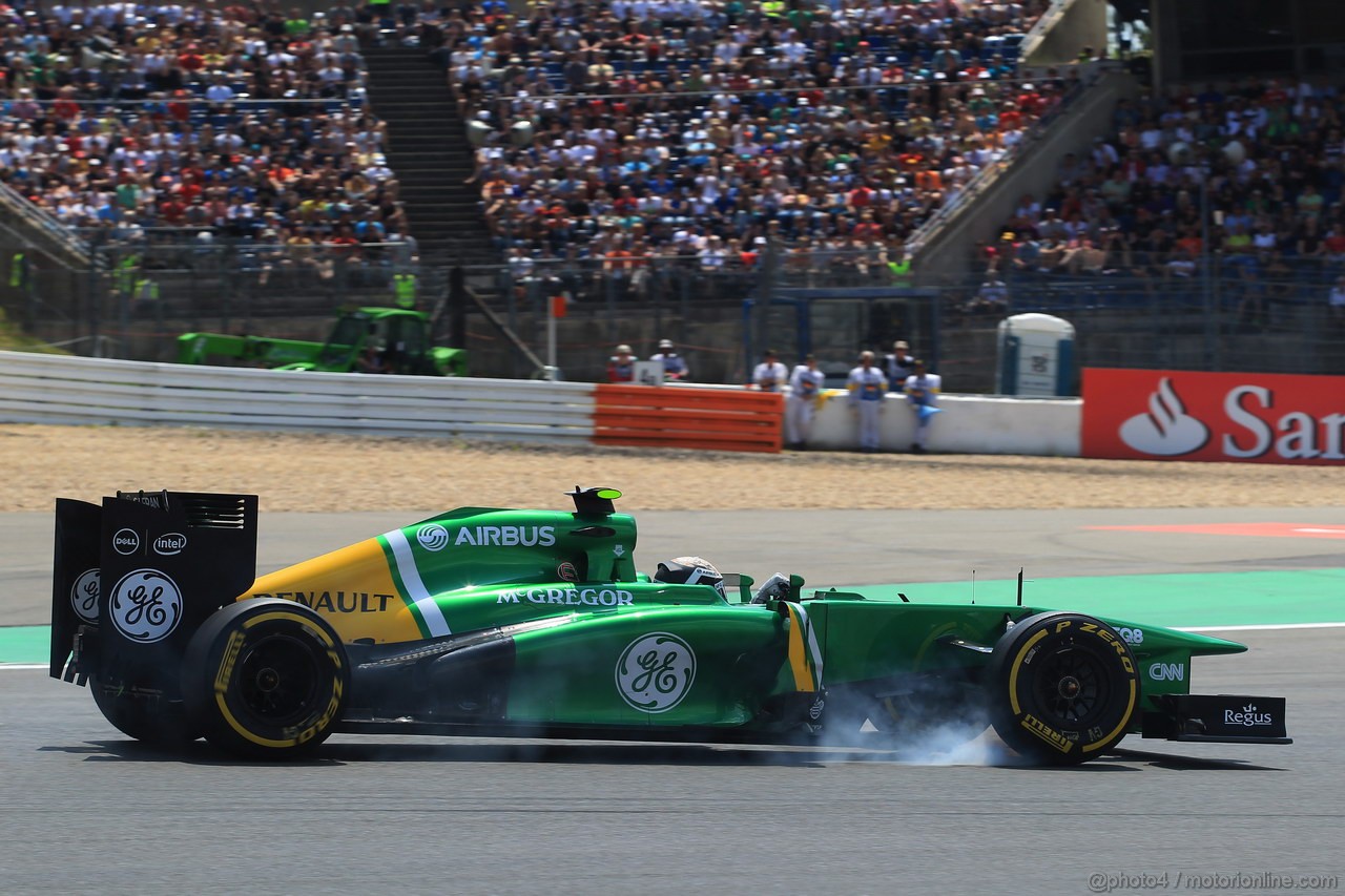 GP GERMANIA, 06.07.2013- Qualifiche, Giedo Van der Garde (NED), Caterham F1 Team CT03 