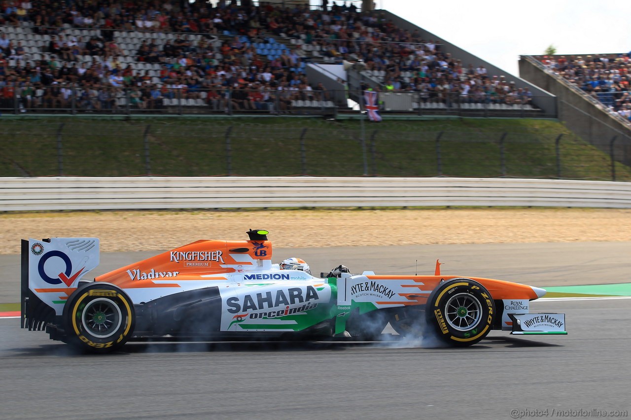 GP GERMANIA, 06.07.2013- Qualifiche, Adrian Sutil (GER), Sahara Force India F1 Team VJM06 