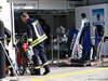 GP GERMANIA, 06.07.2013- Firemen were called to the Williams garage after they suffered a KERS fire.