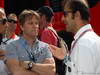 GP GERMANIA, 06.07.2013- Free Practice 3, (L-D) Stefan Johansson (SWE), Ex F1 driver e Emanuele Pirro (ITA), FIA Steward