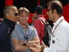 GP GERMANIA, 06.07.2013- Free Practice 3, (L-D) Stefan Johansson (SWE) e Emanuele Pirro (ITA), FIA Steward