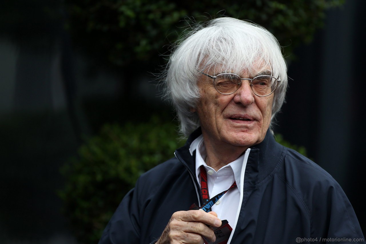 GP GERMANIA, 05.07.2013- Bernie Ecclestone (GBR), President e CEO of Formula One Management  