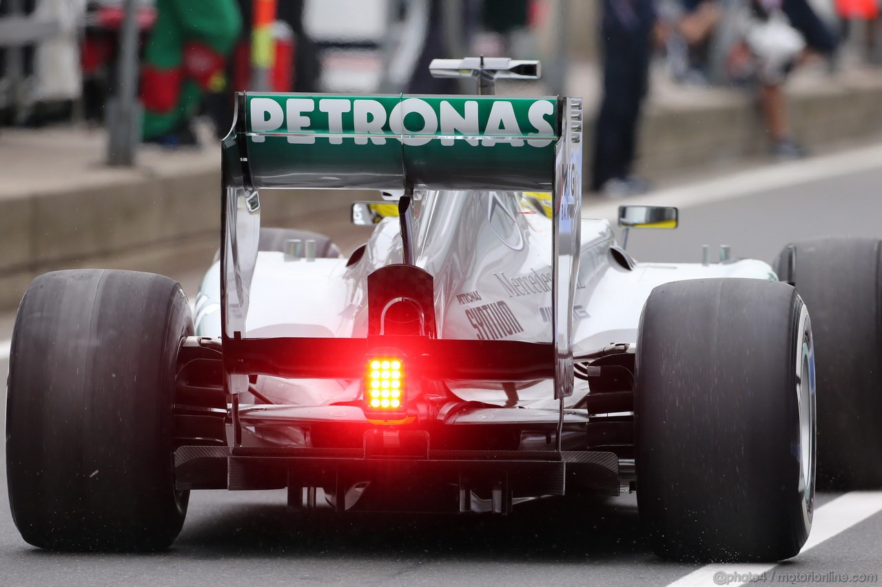GP GERMANIA, 05.07.2013- Prove Libere 1, Nico Rosberg (GER) Mercedes AMG F1 W04 