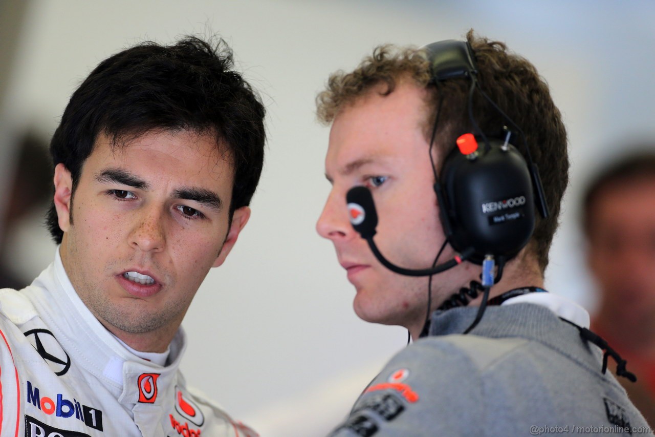 GP GERMANIA, 05.07.2013- Prove Libere 1, Sergio Perez (MEX) McLaren MP4-28 