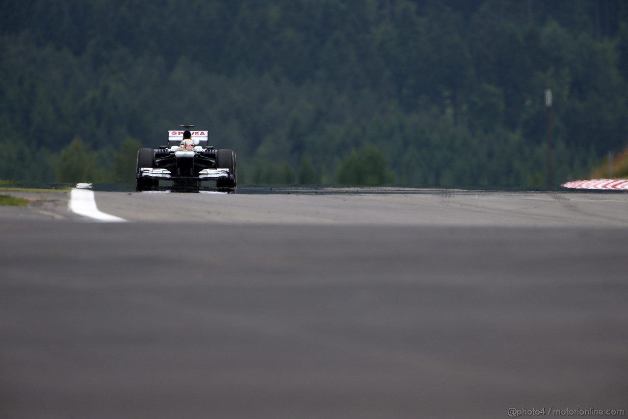 GP GERMANIA, 05.07.2013- Prove Libere 1, Pastor Maldonado (VEN) Williams F1 Team FW35 