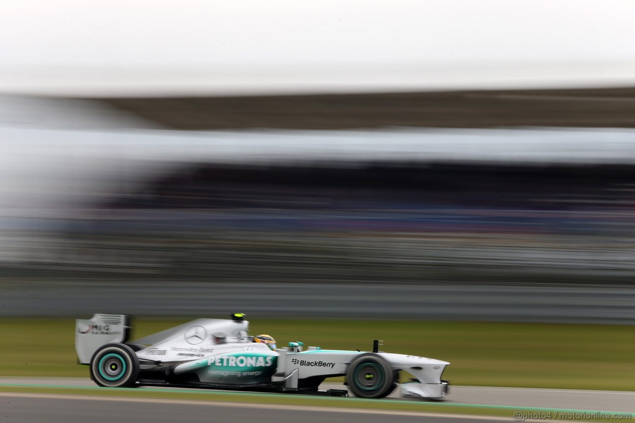 GP GERMANIA, 05.07.2013- Prove Libere 1, Lewis Hamilton (GBR) Mercedes AMG F1 W04 