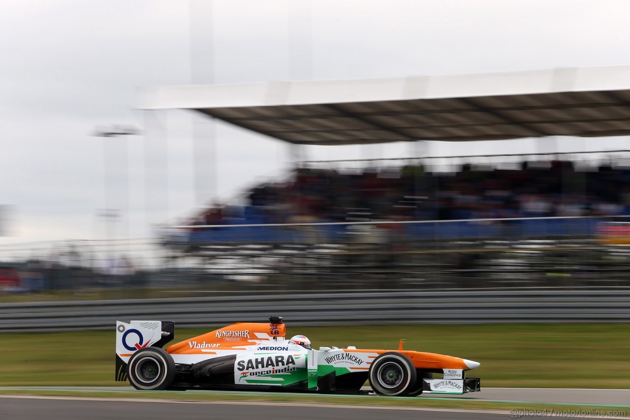 GP GERMANIA, 05.07.2013- Prove Libere 1, Paul di Resta (GBR) Sahara Force India F1 Team VJM06 