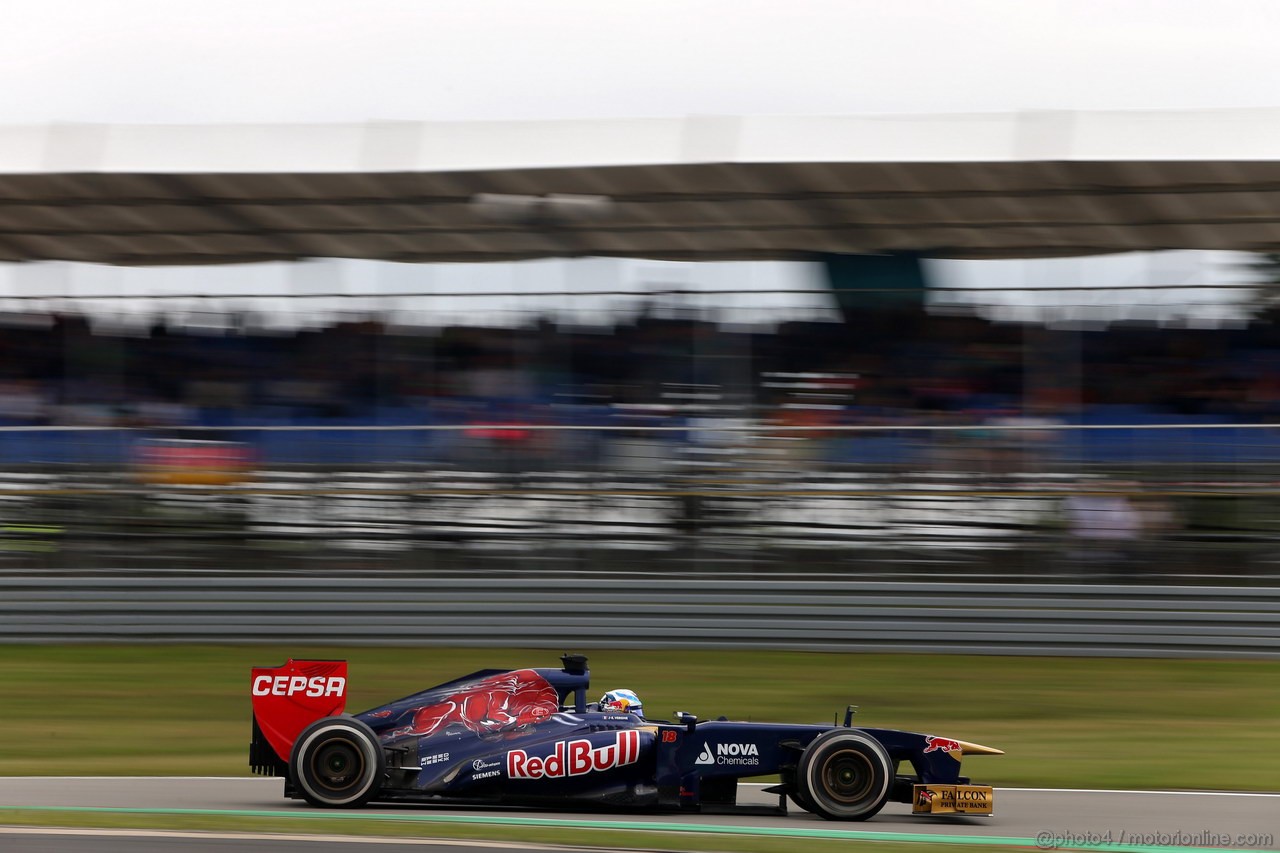 GP GERMANIA, 05.07.2013- Prove Libere 1, Jean-Eric Vergne (FRA) Scuderia Toro Rosso STR8 