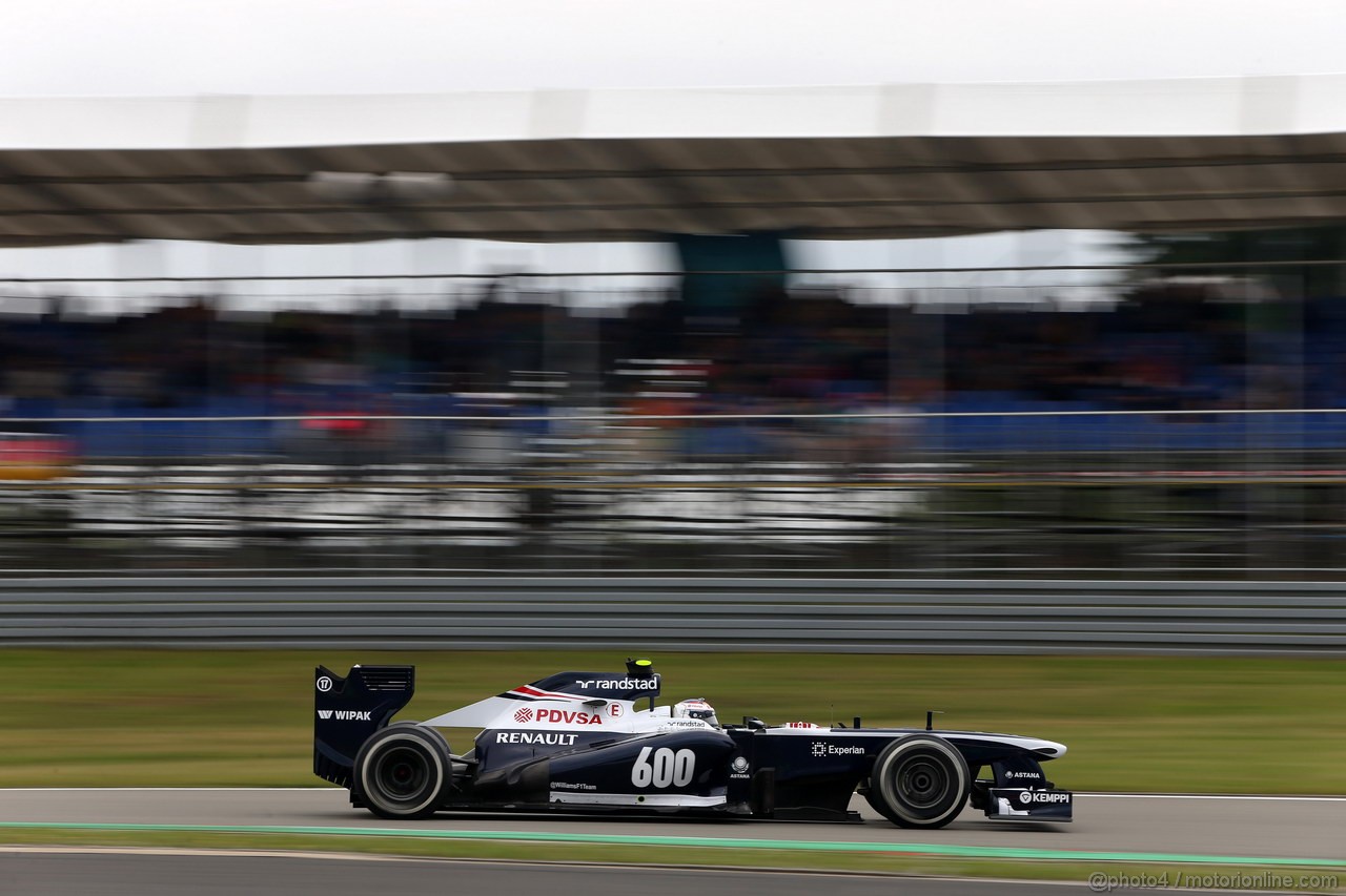 GP GERMANIA, 05.07.2013- Prove Libere 1, Valtteri Bottas (FIN), Williams F1 Team FW35 