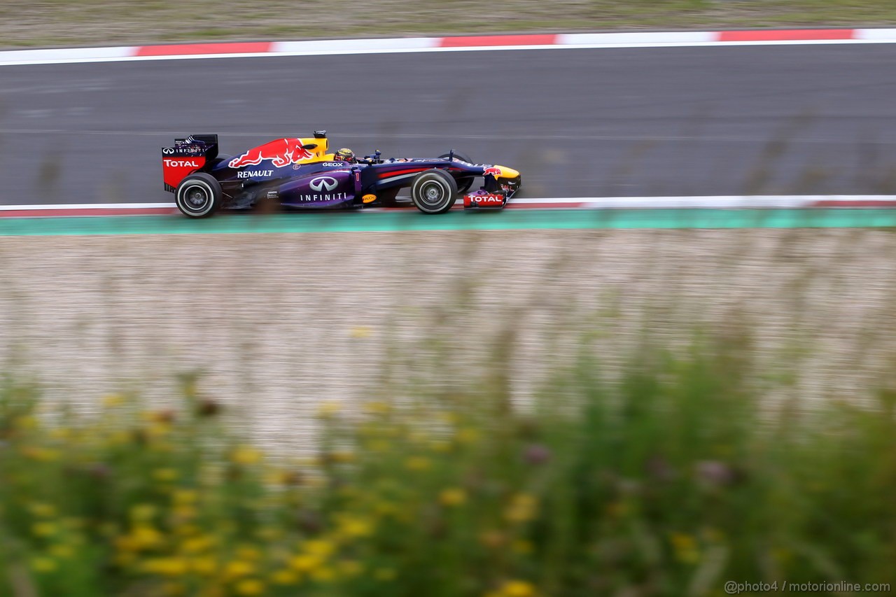GP GERMANIA, 05.07.2013- Prove Libere 1, Sebastian Vettel (GER) Red Bull Racing RB9 