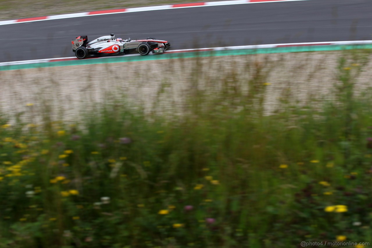 GP GERMANIA, 05.07.2013- Prove Libere 1, Jenson Button (GBR) McLaren Mercedes MP4-28 