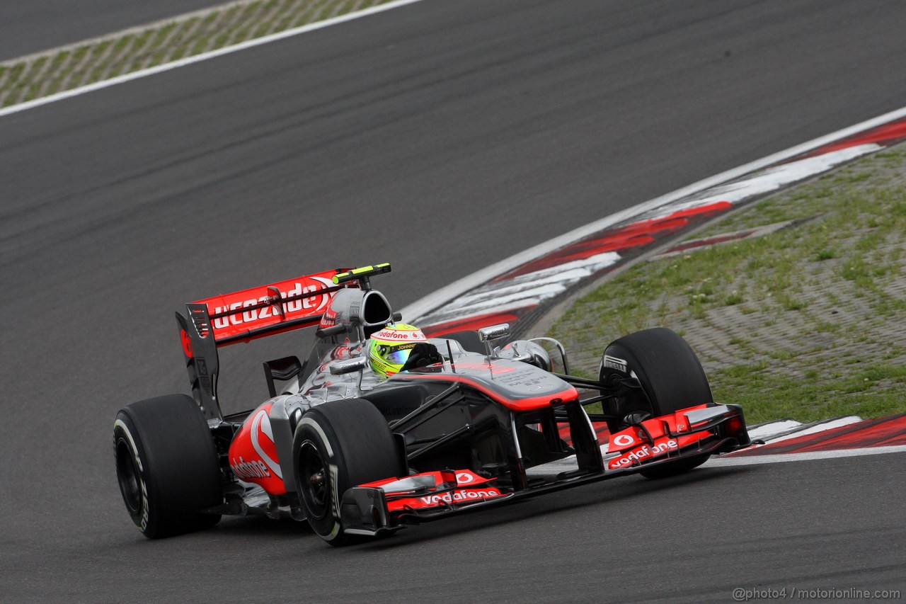 GP GERMANIA, 05.07.2013- Prove Libere 1, Sergio Perez (MEX) McLaren MP4-28 