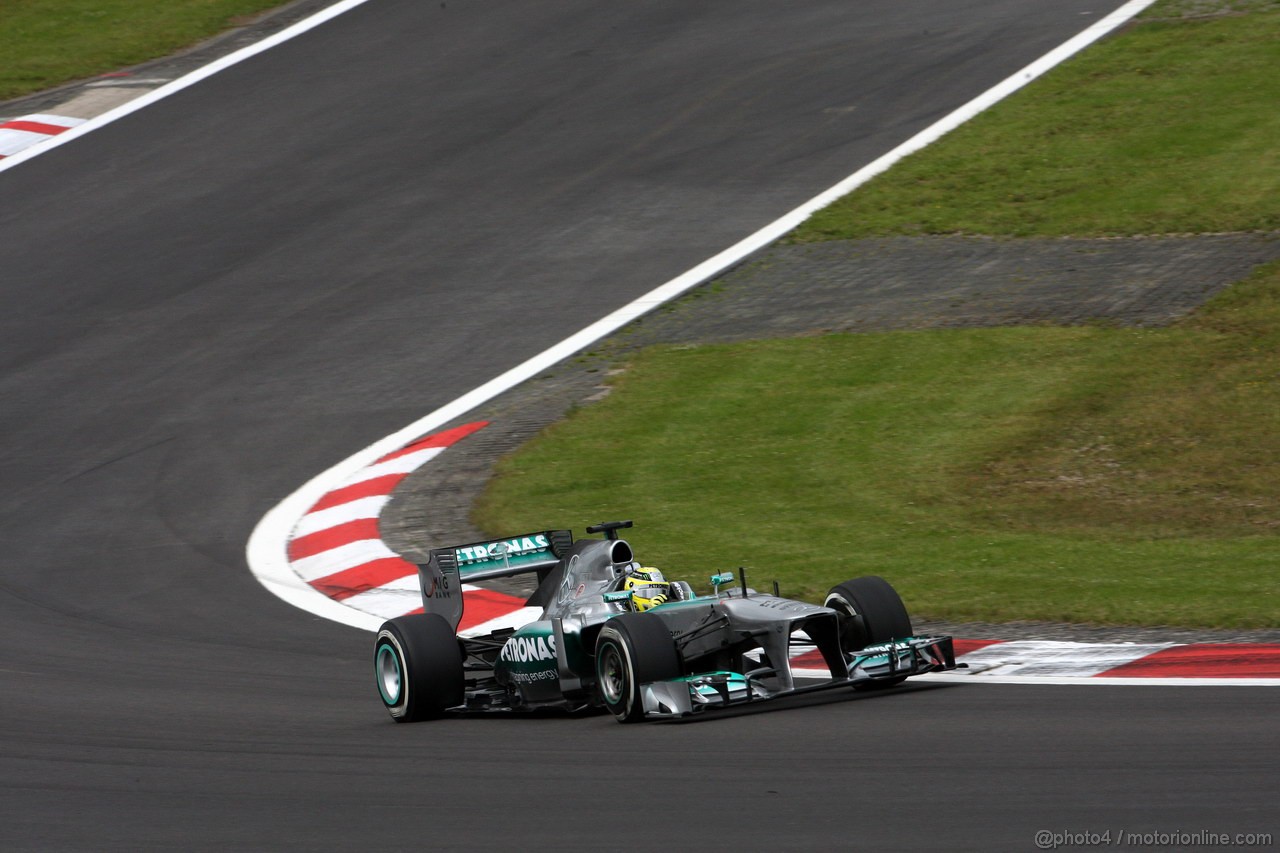 GP GERMANIA, 05.07.2013- Prove Libere 1,Nico Rosberg (GER) Mercedes AMG F1 W04 