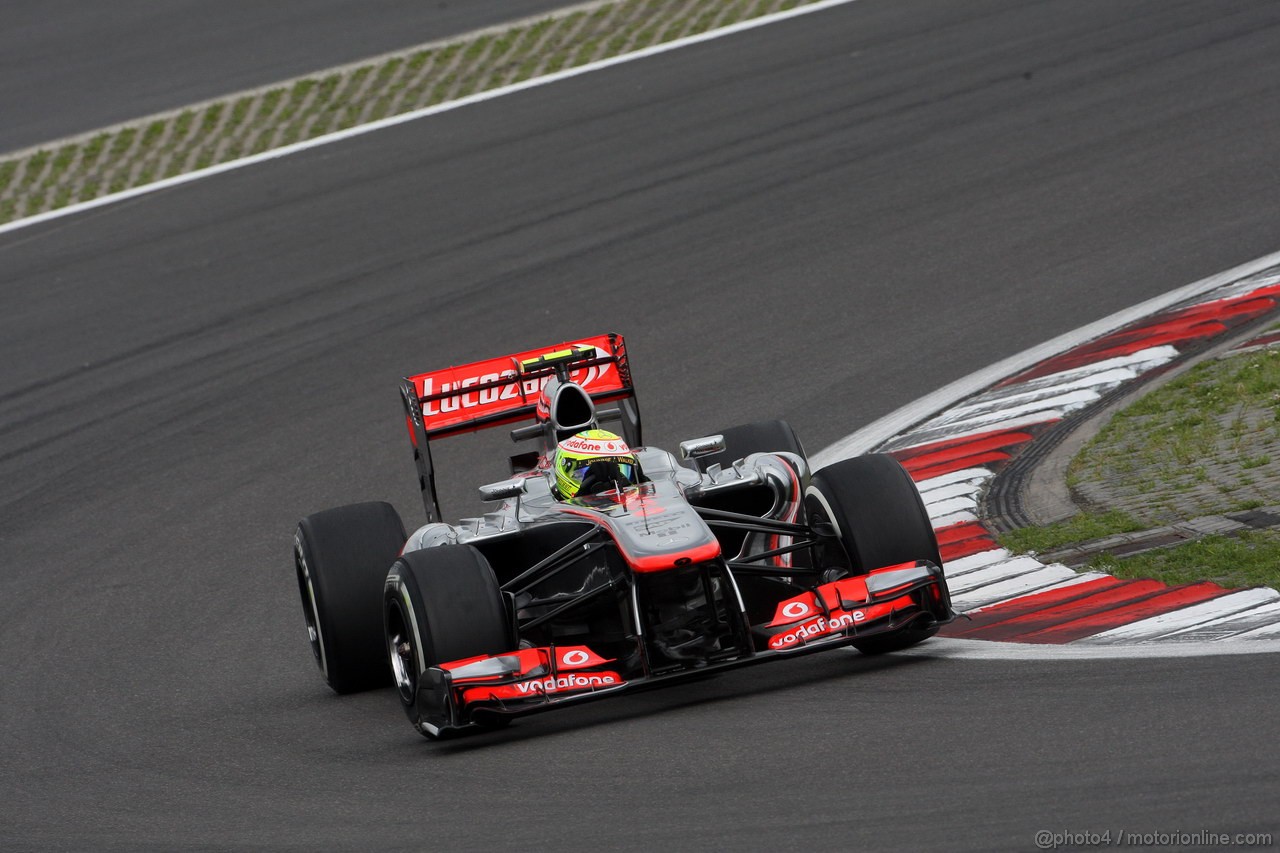 GP GERMANIA, 05.07.2013- Prove Libere 1, Sergio Perez (MEX) McLaren MP4-28