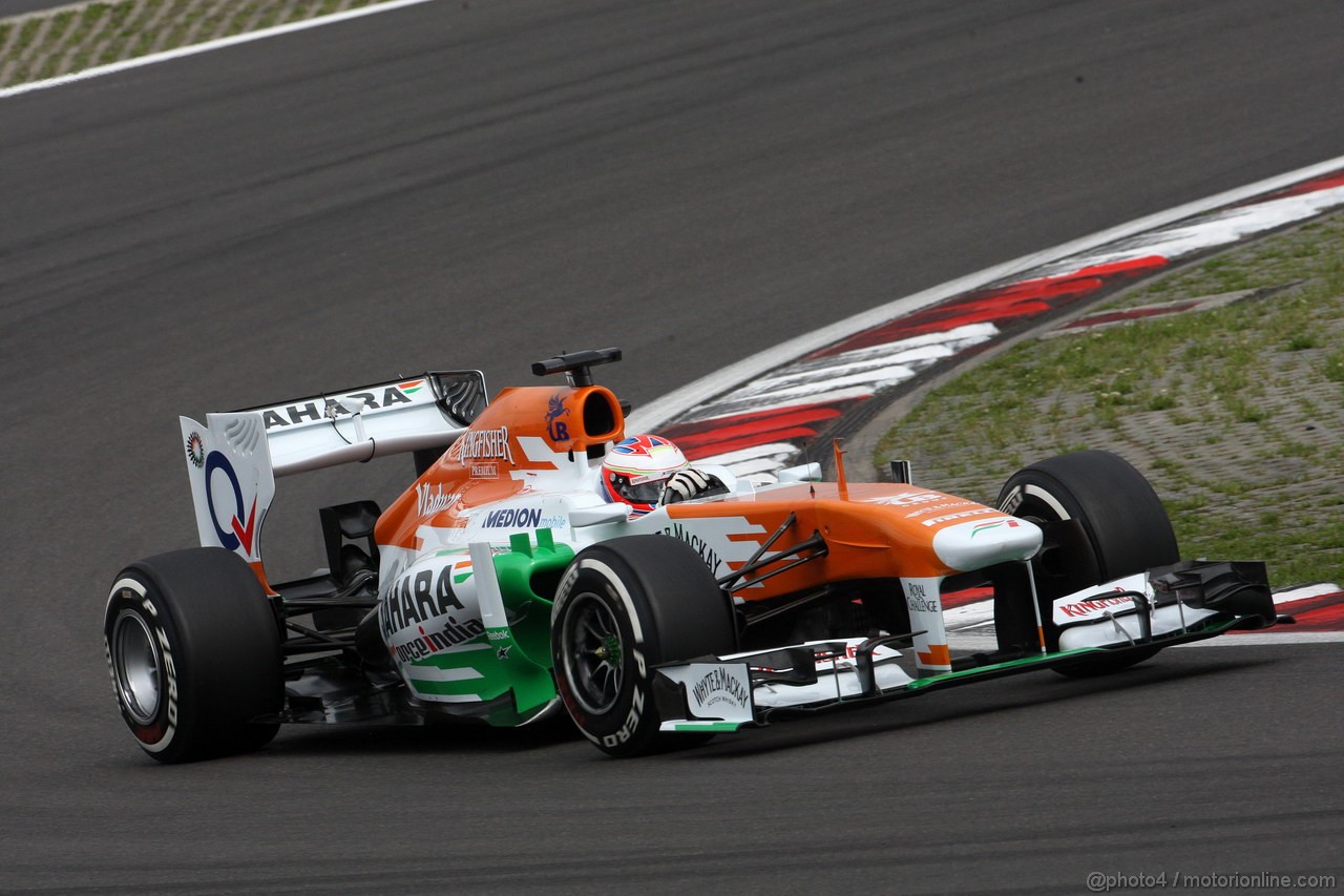 GP GERMANIA, 05.07.2013- Prove Libere 1, Paul di Resta (GBR) Sahara Force India F1 Team VJM06 
