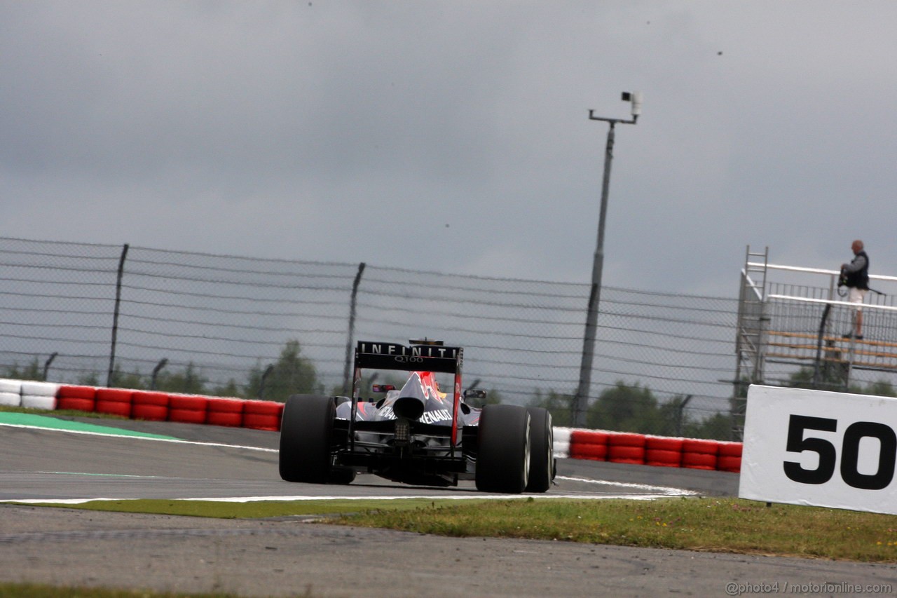 GP GERMANIA, 05.07.2013- Prove Libere 1, Sebastian Vettel (GER) Red Bull Racing RB9 