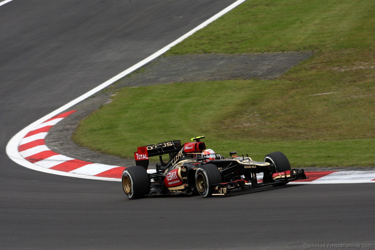 GP GERMANIA, 05.07.2013- Prove Libere 1, Romain Grosjean (FRA) Lotus F1 Team E21 