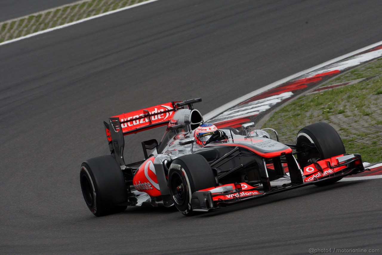 GP GERMANIA, 05.07.2013- Prove Libere 1, Jenson Button (GBR) McLaren Mercedes MP4-28 