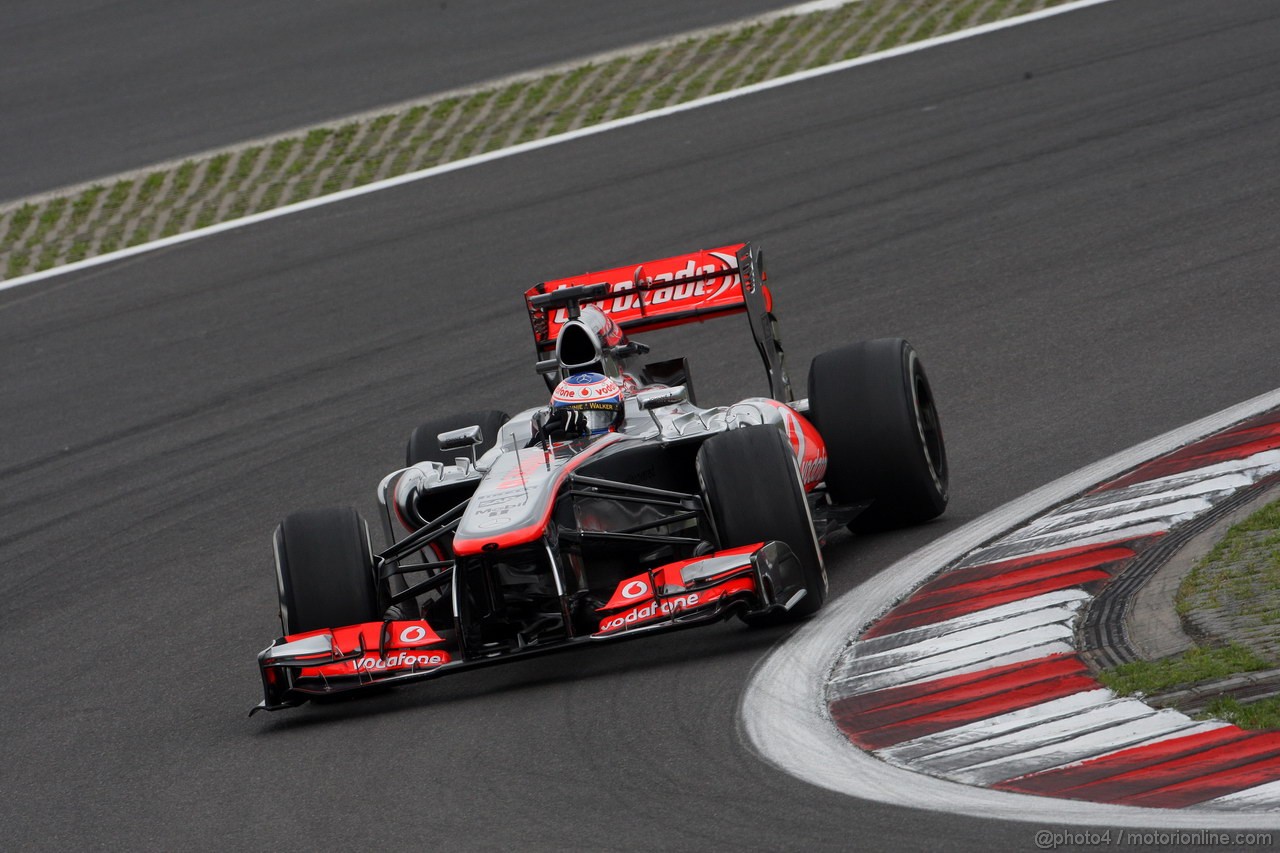 GP GERMANIA, 05.07.2013- Prove Libere 1, Jenson Button (GBR) McLaren Mercedes MP4-28 