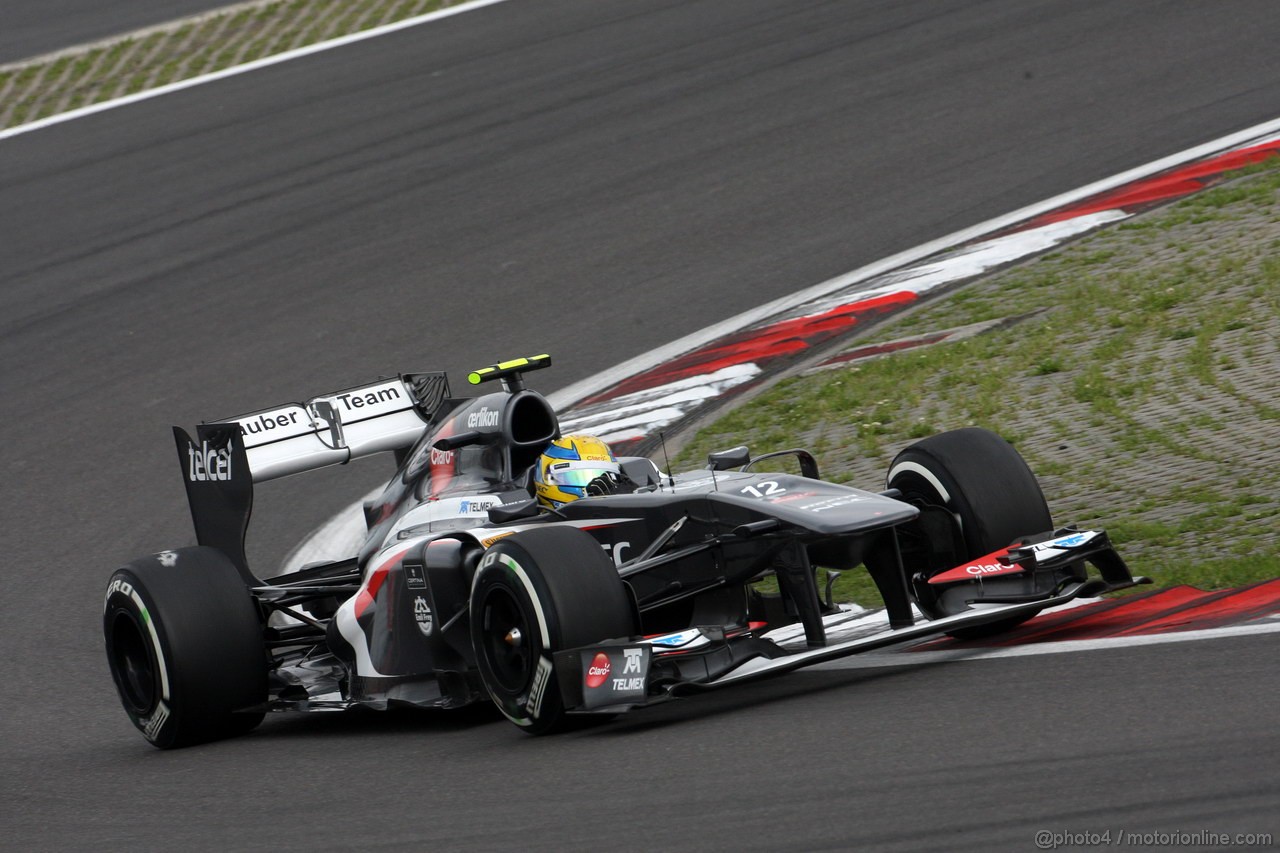 GP GERMANIA, 05.07.2013- Prove Libere 1, Esteban Gutierrez (MEX), Sauber F1 Team C32 