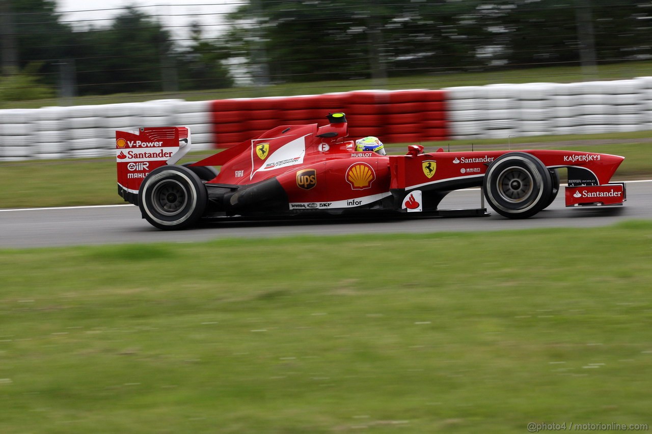 GP GERMANIA, 05.07.2013- Prove Libere 1, Felipe Massa (BRA) Ferrari F138 