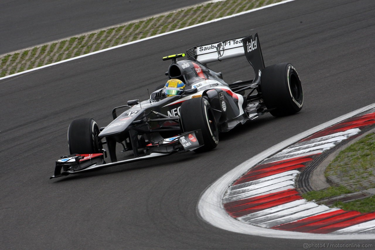 GP GERMANIA, 05.07.2013- Prove Libere 1, Esteban Gutierrez (MEX), Sauber F1 Team C32 