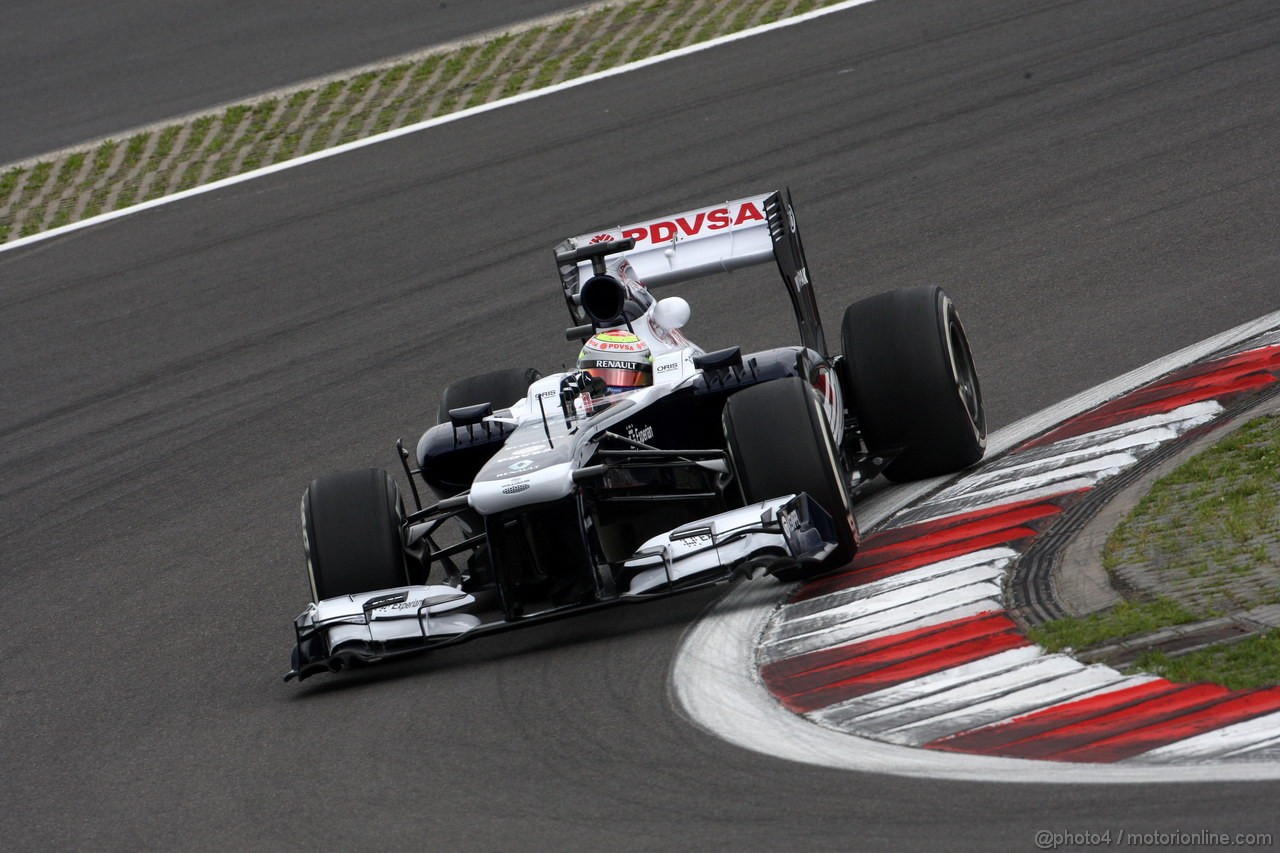 GP GERMANIA, 05.07.2013- Prove Libere 1, Pastor Maldonado (VEN) Williams F1 Team FW35 