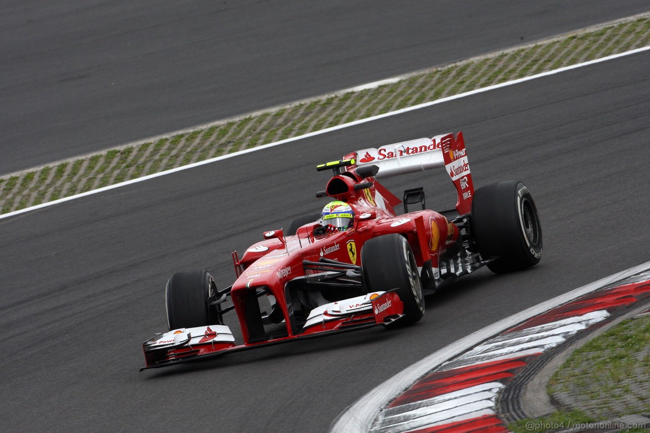 GP GERMANIA, 05.07.2013- Prove Libere 1, Felipe Massa (BRA) Ferrari F138 
