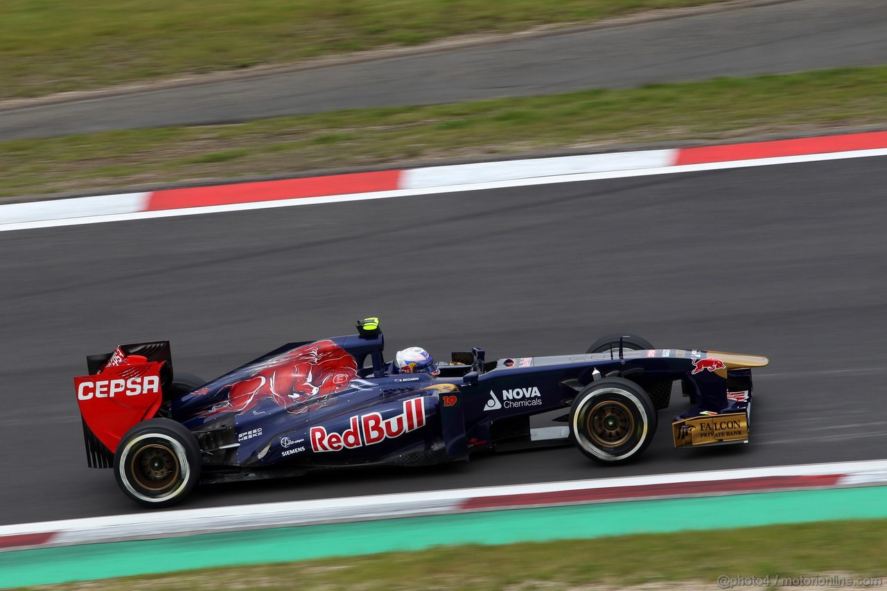 GP GERMANIA, 05.07.2013- Prove Libere 1, Daniel Ricciardo (AUS) Scuderia Toro Rosso STR8 
