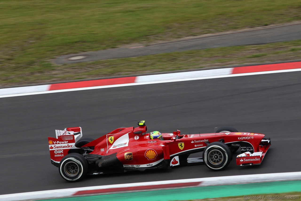 GP GERMANIA, 05.07.2013- Prove Libere 1, Felipe Massa (BRA) Ferrari F138 
