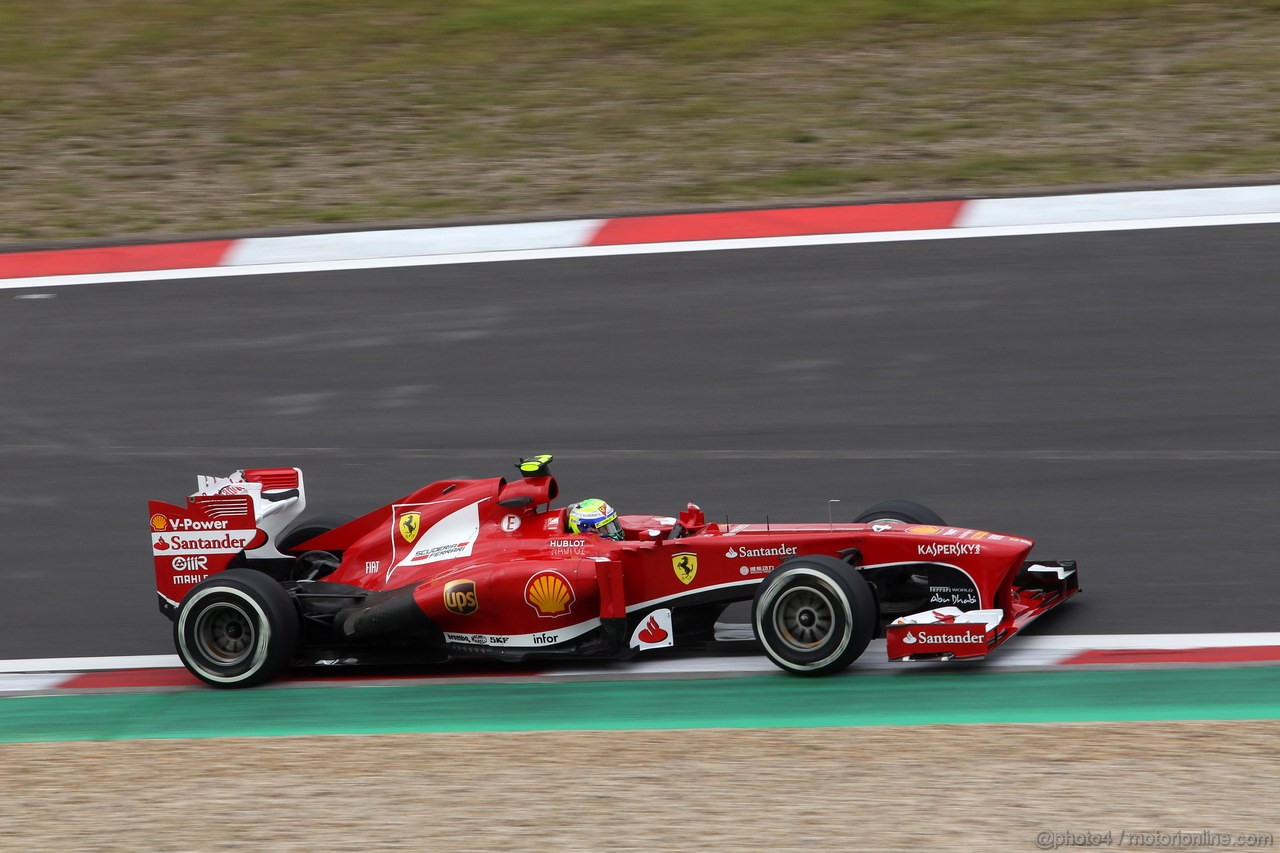 GP GERMANIA, 05.07.2013- Prove Libere 1, Felipe Massa (BRA) Ferrari F138 