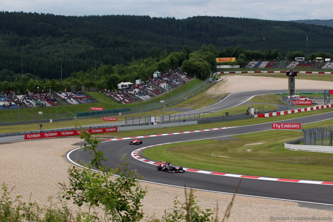 GP GERMANIA, 05.07.2013- Prove Libere 1, Jean-Eric Vergne (FRA) Scuderia Toro Rosso STR8 